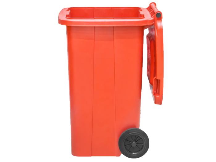 Пластиковый контейнер/120 литров оранжевый